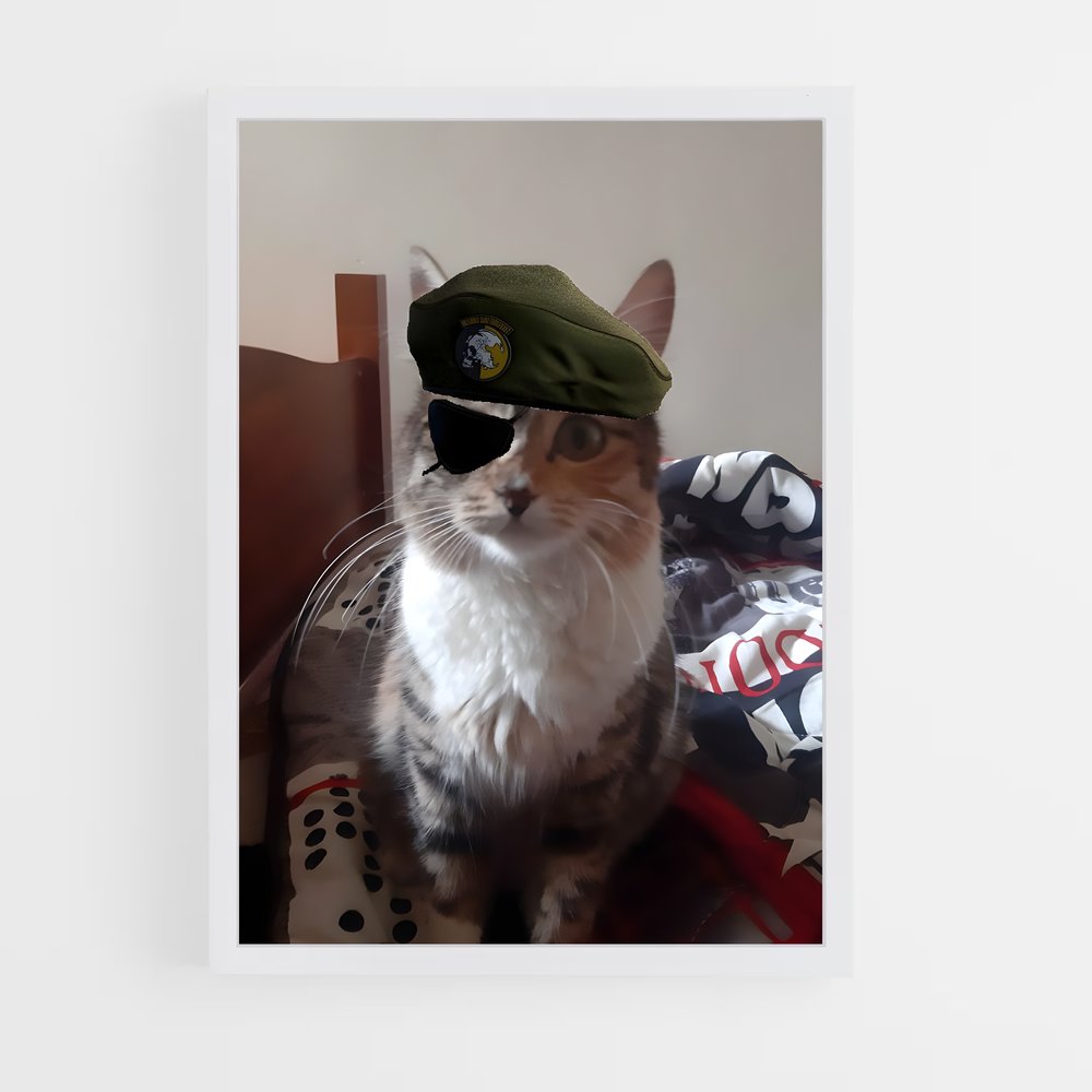 Poster Cool Cat Vibes – affiche Metal gear solid (vue 3)